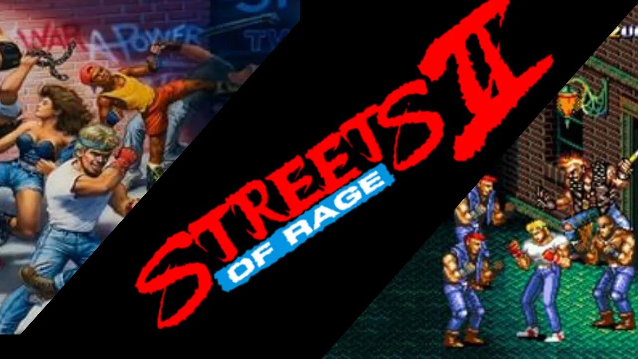 Streets of Rage II [Longplay] Genesis 1993 #walkthrough #tutorial