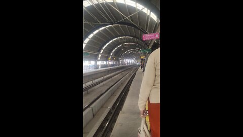 Delhi metro in India