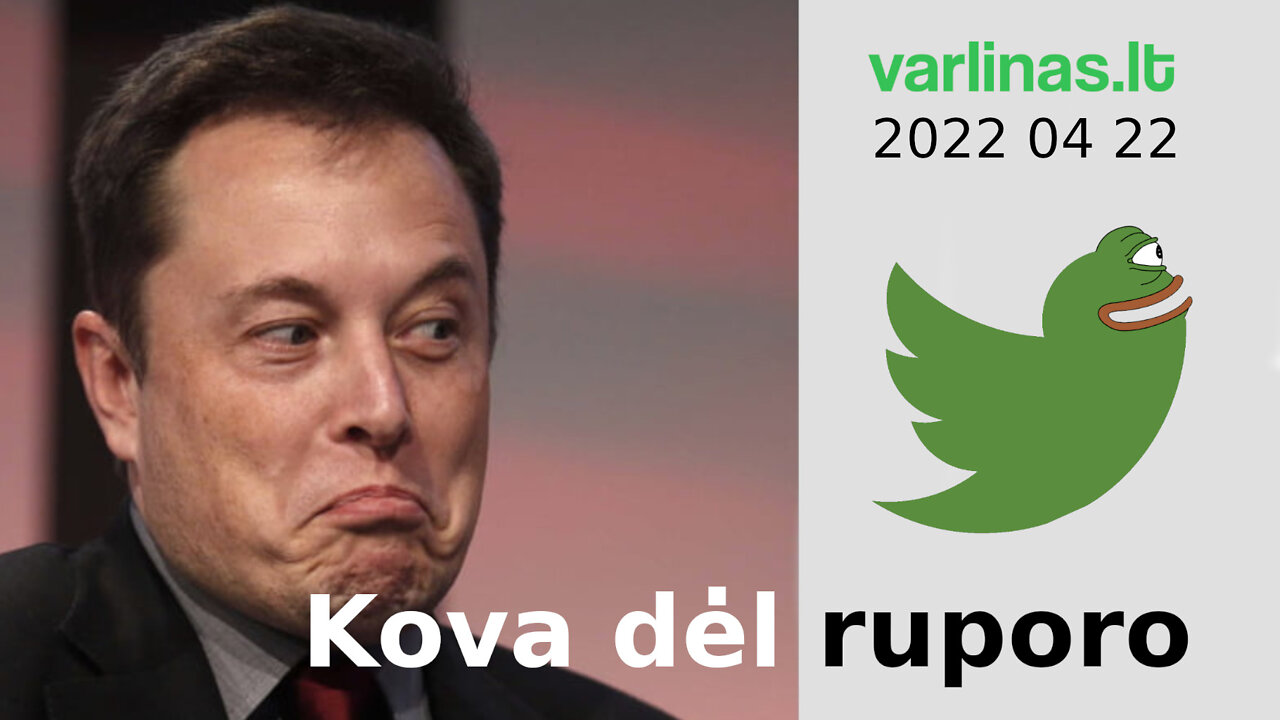 Varlinas tiesiogiai - 2022 04 22 - Kova dėl ruporo