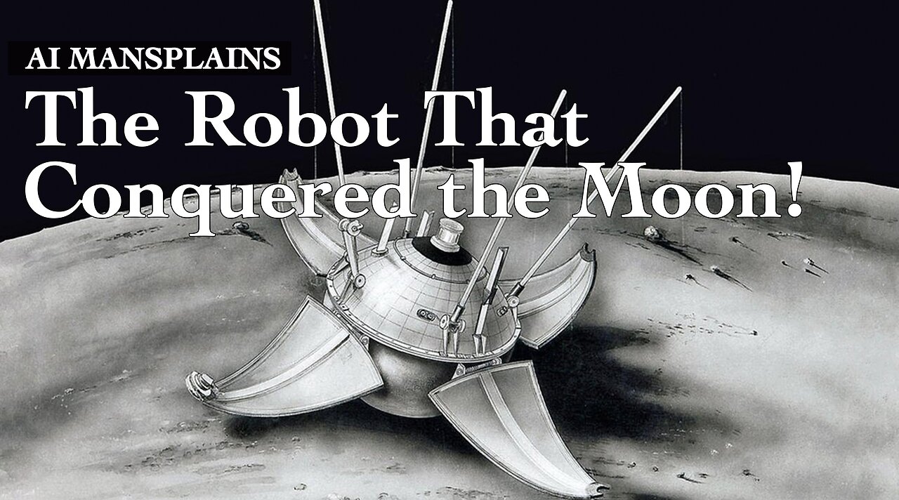 The Incredible Robot that Conquered the Moon. (Narrated by a Sassy AI)