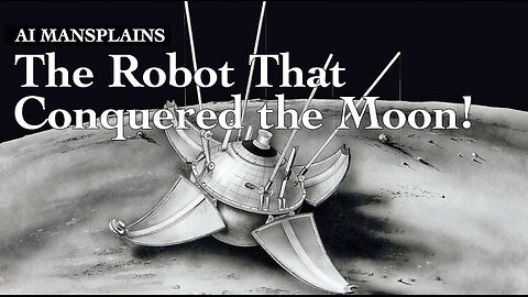 The Incredible Robot that Conquered the Moon. (Narrated by a Sassy AI)