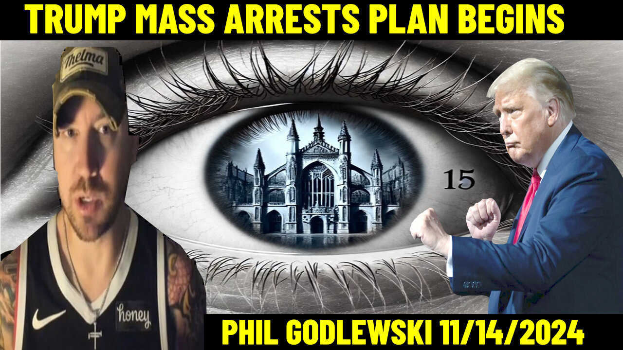 PHIL GODLEWSKI 11/14/24 💥 THE MILITARY AND TRUMP GOD THEM ALL 💥 X22 REPORT 💥 DAVID NINO