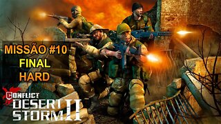 Conflict: Desert Storm 2 - [Missão 10 Final - Superguns] - Dificuldade HARD - 60 Fps - 1440p