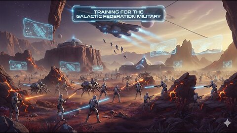 Training For The Galactic Federation Military