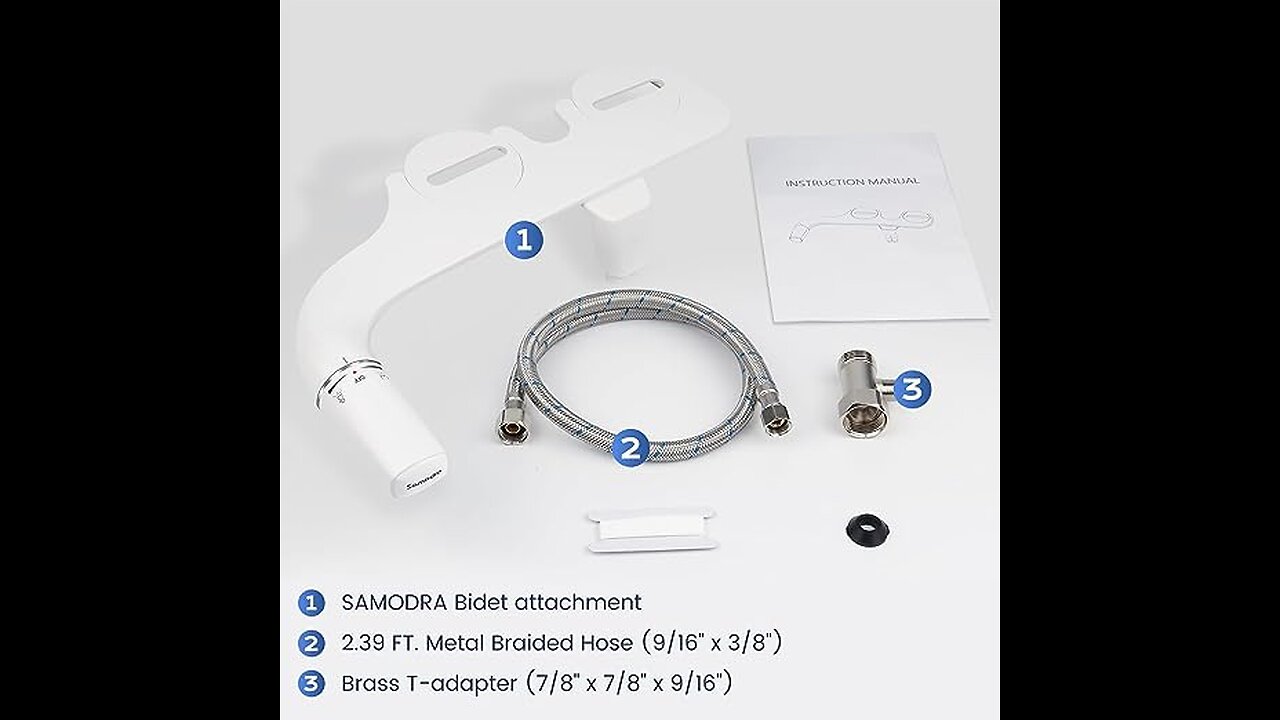 SAMODRA Ultra-Slim Bidet