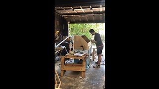 Cabinet build, time lapse.