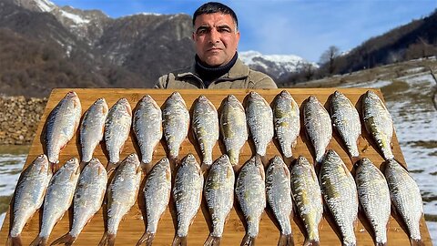 Cooking Fish from Our Lakes! Fried Fish Outdoors in the Village