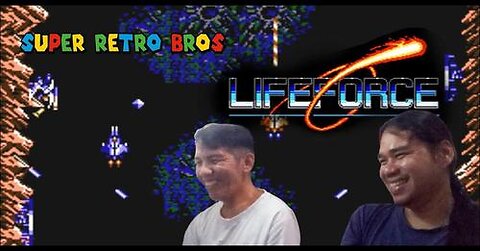Life Force/Mario Bros. gameplay (NES)