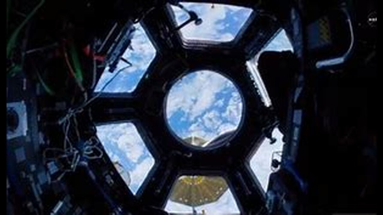 Space Station Fisheye Fly-Through 4K (Ultra HD)