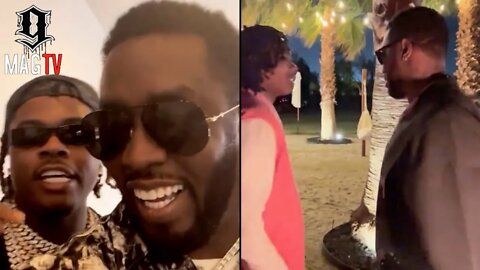 Diddy Invites Lil Baby & Gunna To His Mansion After Coachella! 🏡