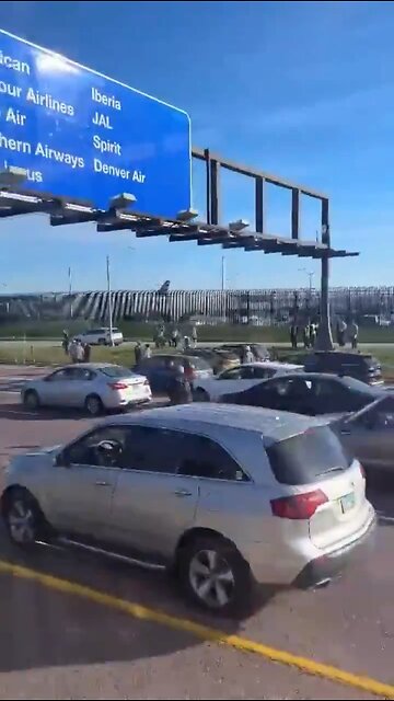 JUST IN: All outbound lanes on Kennedy Expressway at O'Hare International Airport in Chicago…