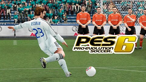 PES 6 MASTER LIGA #16 - COBRANÇA DE FALTA COM O BECKHAM