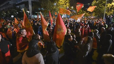 Montenegro: Thousands march in third protest condemning law restricting President’s powers 29.11.22