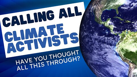 Climate Activists Are Advocating for Mass Death 