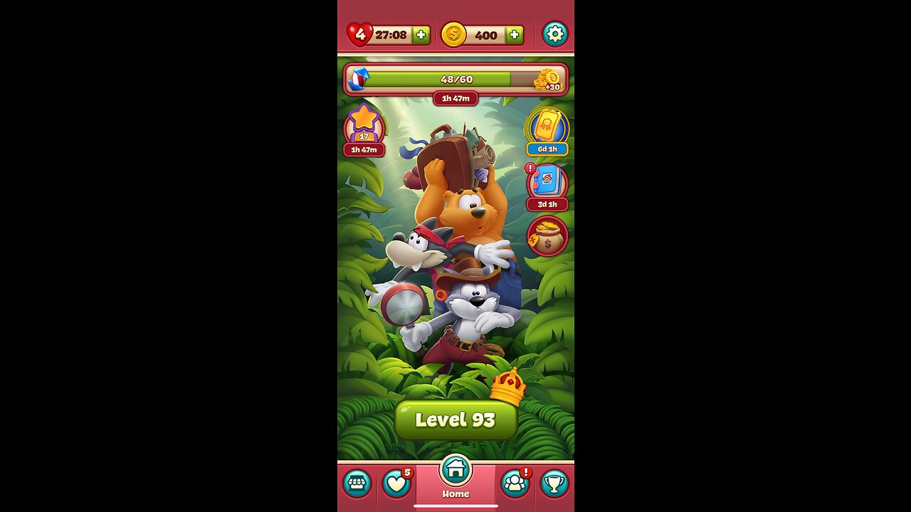 Toon Blast Level 93