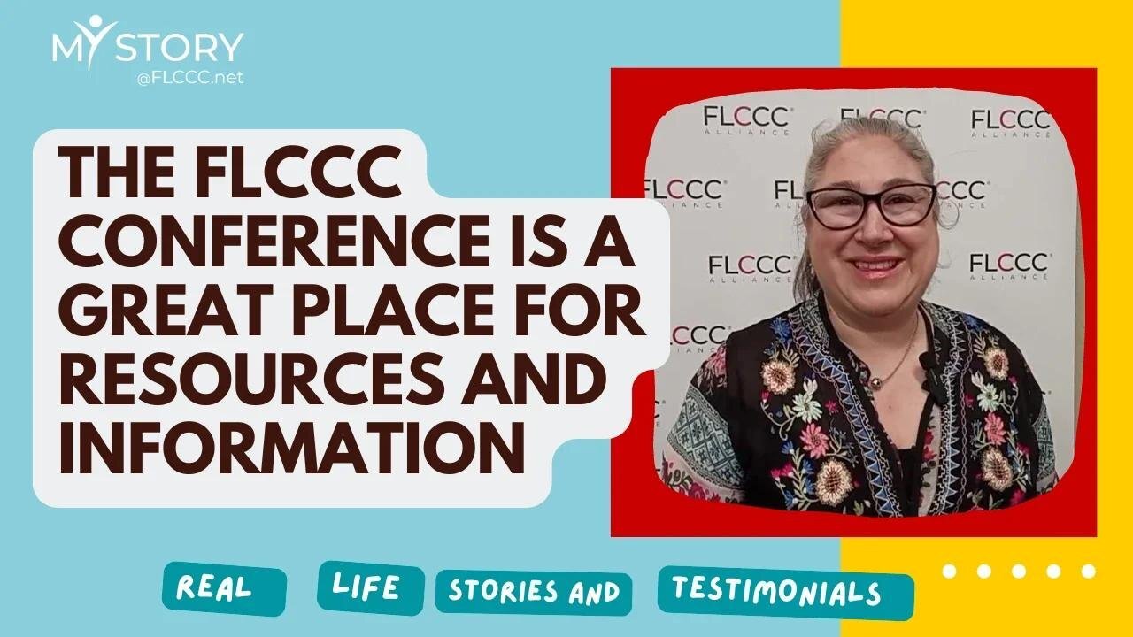 For Beatrice Casini the FLCCC Conference Is a Great Place To Go for Resources and Information