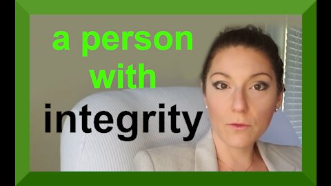 integrity Great Person