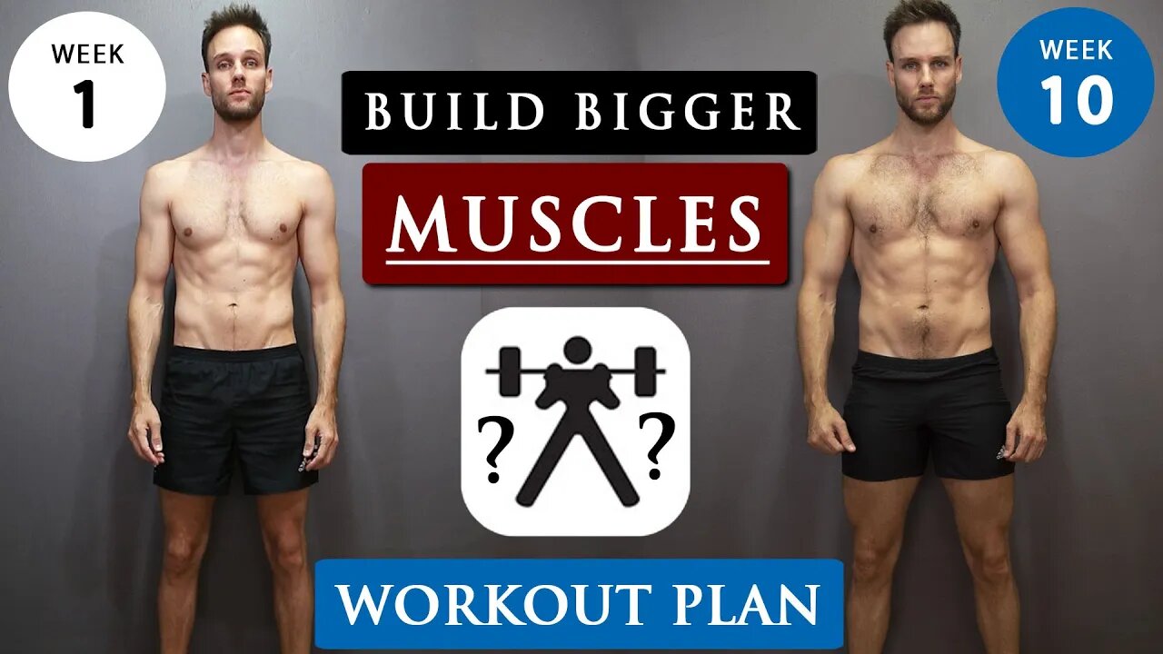 Skinny to muscular workout plan sale