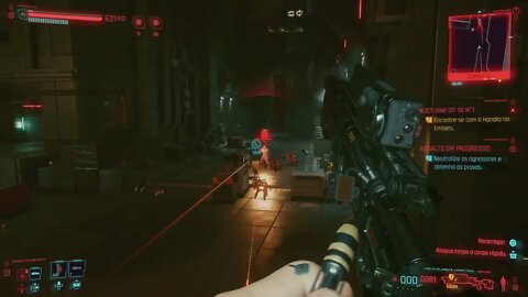 Cyberpunk 2077 - Luzes da cidade