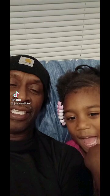 Me And THREE Yr Old Granddaughter "attemp" to sing Jesus Loves Me.