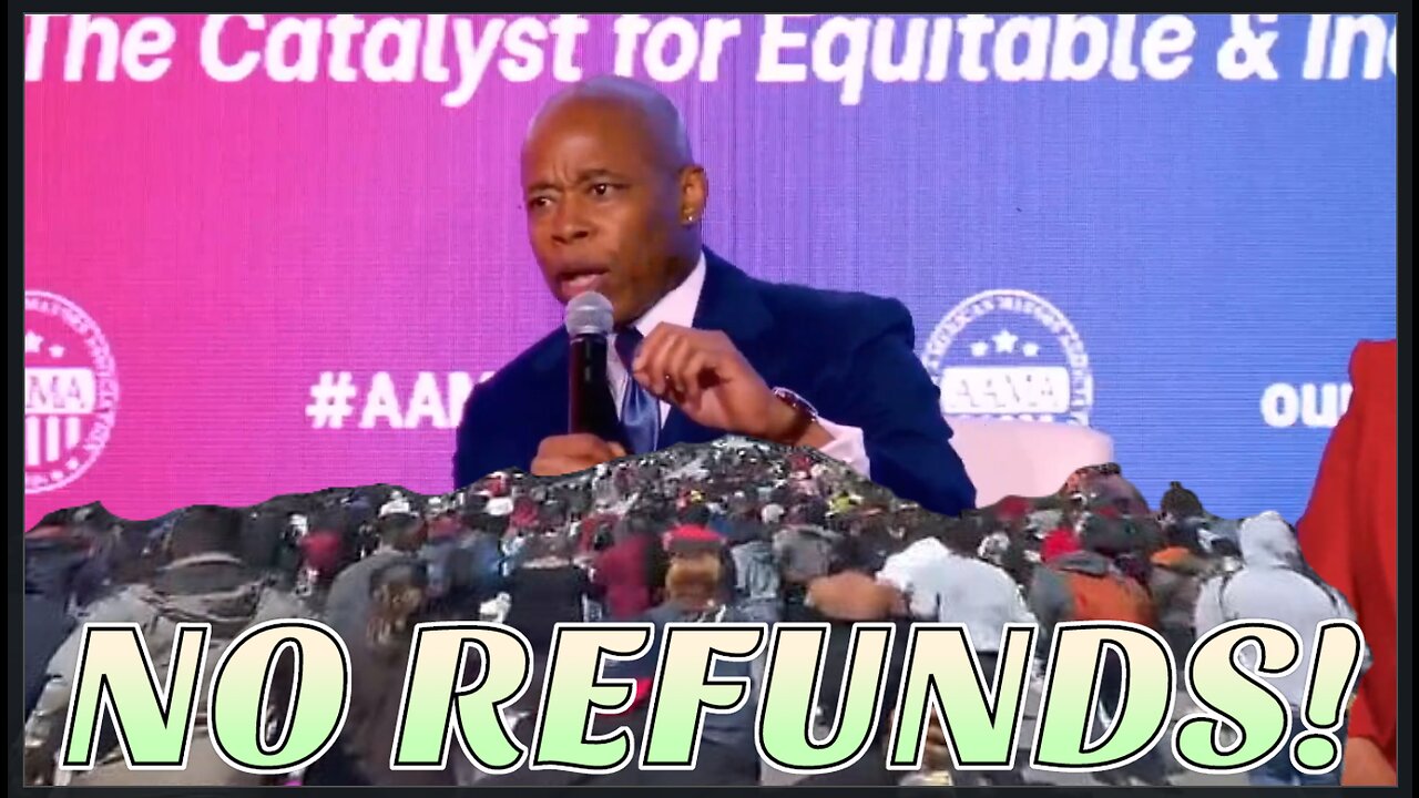 Influx Of Illegal Immigrants Into NYC Has 'Destroyed The City' Per Pro-Sanctuary Mayor Eric Adams