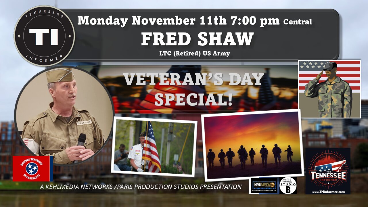 "Honoring Service & Sacrifice 🇺🇸 | Veteran's Day Special with LTC Fred Shaw (Ret.)"