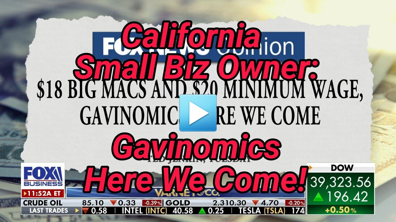 Doesn't look so golden to me': Small biz owner questions Gavinomics