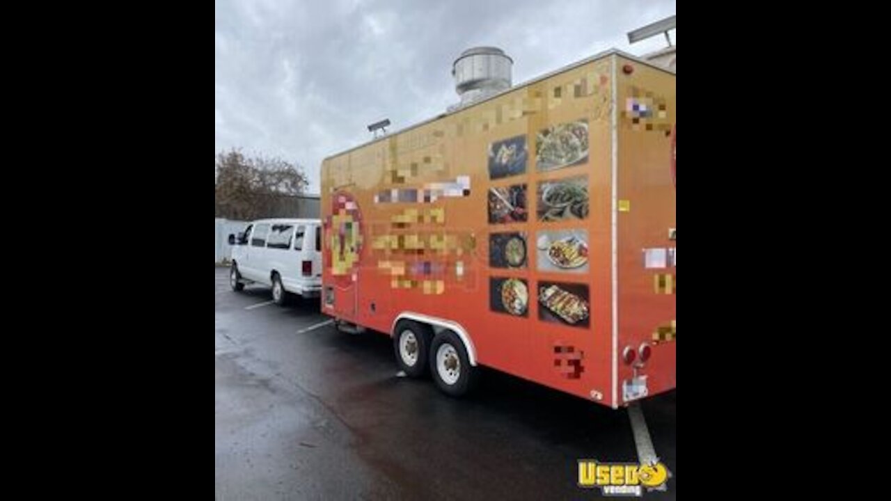 Licensed and Permitted 2017 - 8' x 23' Kitchen Food Trailer for Sale in California