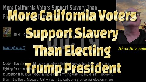 More California Voters Support Slavery Than Electing Trump President-704