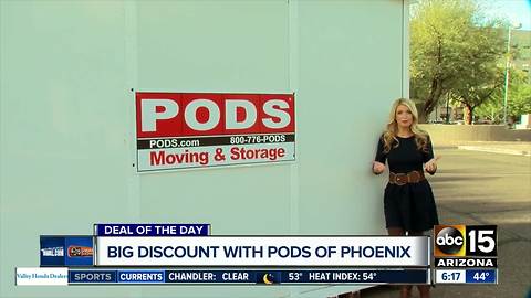 Save money on PODS with this call-in deal