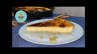 Greek Milk Pie Easy Cheap Recipe / Γαλατόπιτα Χωρίς Φύλλο