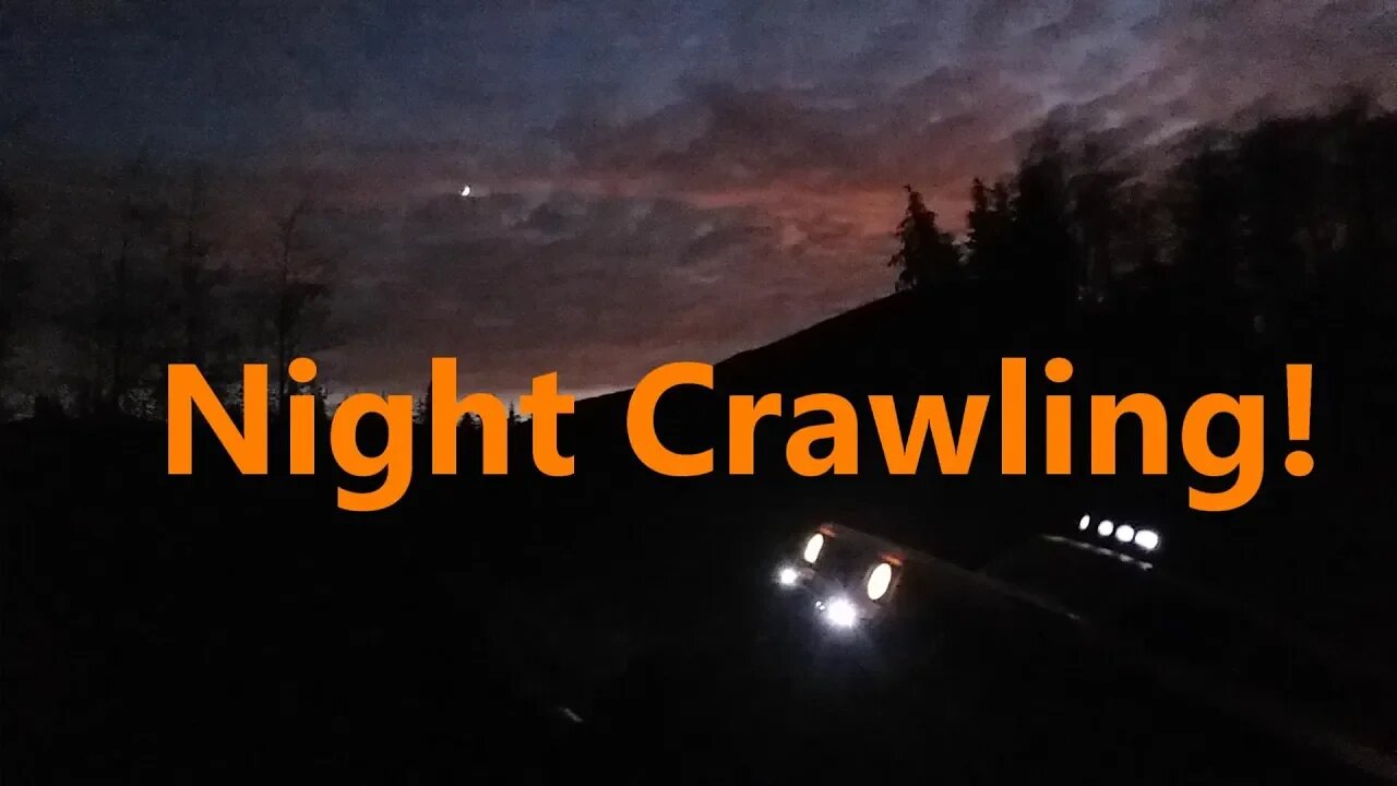 Crawling into the night! redcat gen 7 & gen 8 with lights!