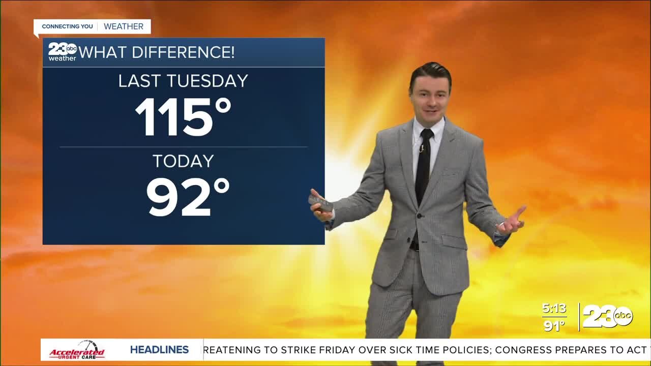 23ABC evening weather update September 13, 2022