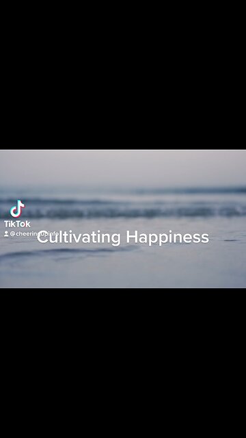 Happiness comes from within ￼