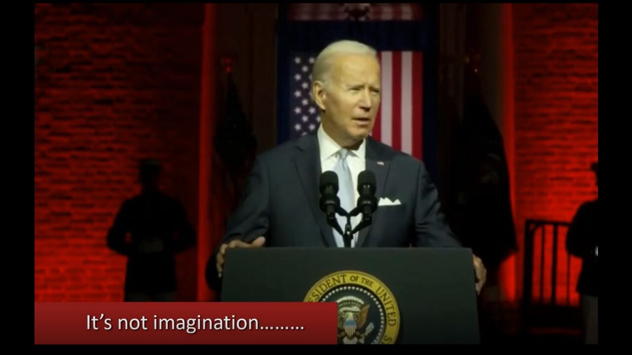 Biden "Red" Speech - Volume UP