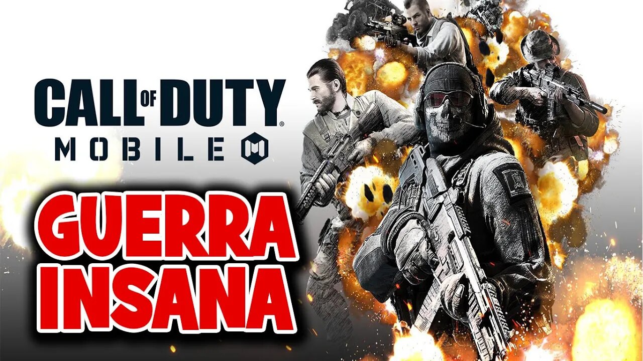 Call of Duty Mobile - Ao vivo - Guerra Insana