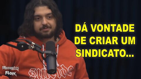 MONARK VAI CRIAR SINDICATO DOS YOUTUBERS? | MOMENTOS FLOW