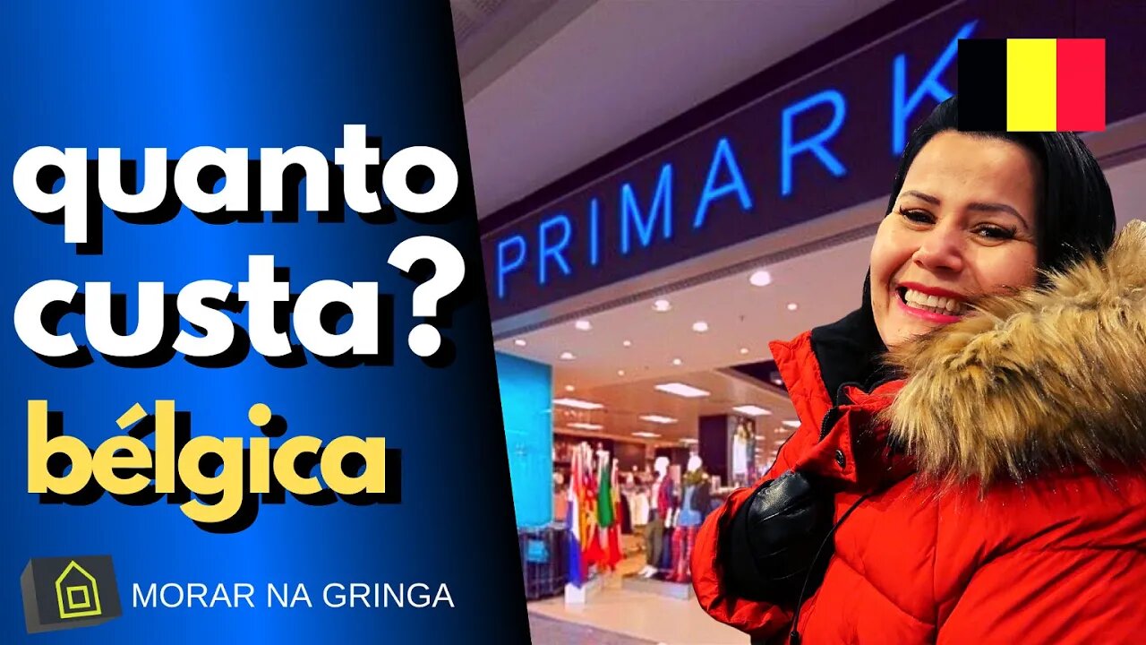 Primark Belgica - Comprando Roupas Baratas @Morar Na Gringa - vlog dicas férias viagem