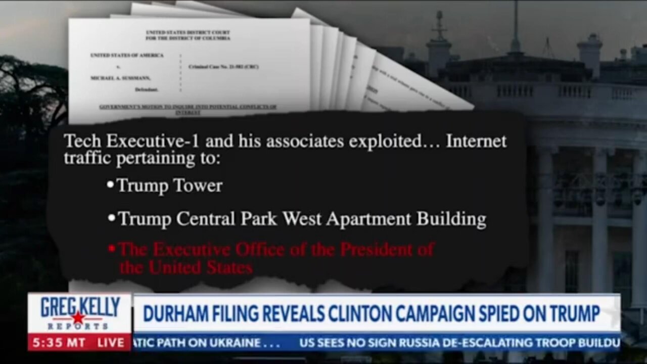 Durhman Report Bombshell Shows Clintons Spied On Trump White House And Committed Serious Crimes-1