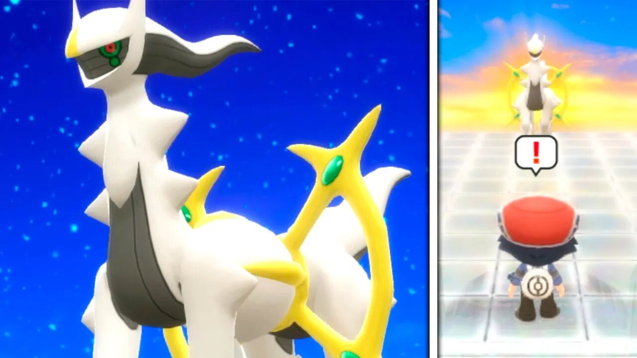 🚨😱 COMO CONSEGUIR a ARCEUS en POKÉMON DIAMANTE BRILLANTE y PERLA RELUCIENTE