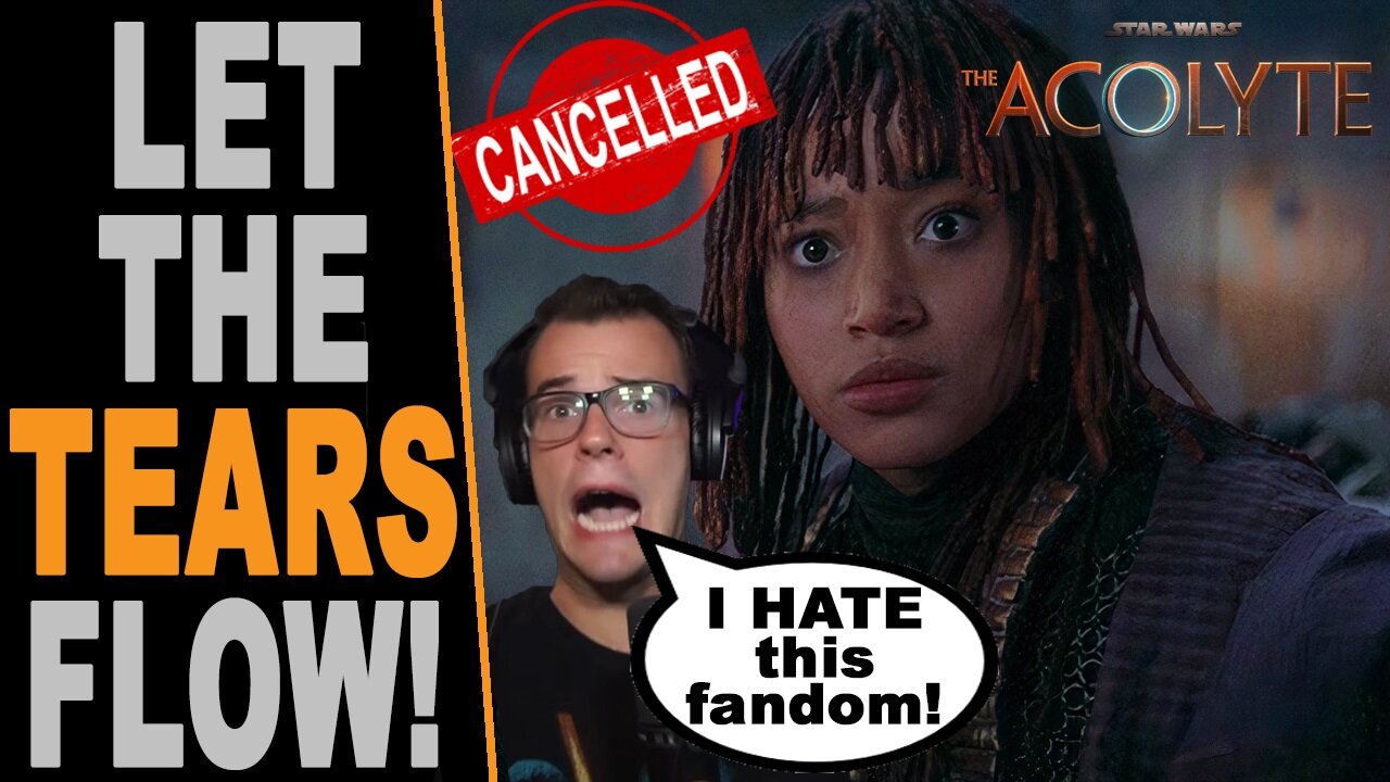 Woke Disney Star Wars Shills MELTDOWN Over The Acolyte Cancellation