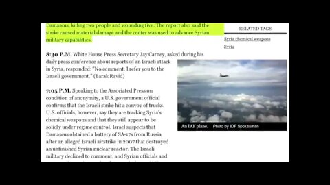 Israeli Strike on Syrian Military SiteTrib Now Radio Simulcast Show Tonight 1-30-12 - Jonathan Kleck