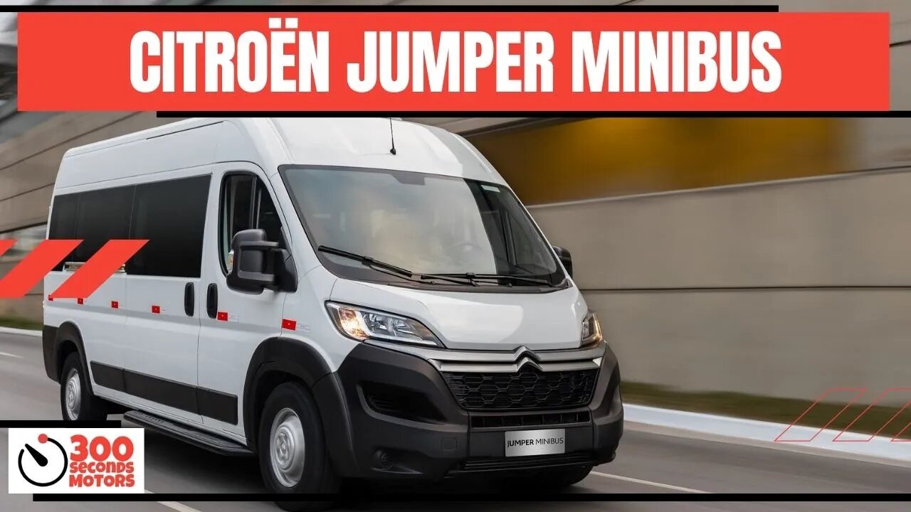CITROËN JUMPER MINIBUS for 16 passengers and diesel engine