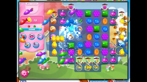 Candy Crush Level 3144 Talkthrough, 23 Moves 0 Boosters