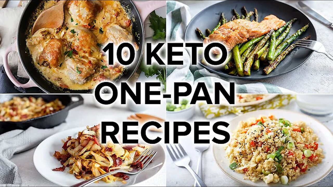 10 Keto One-Pan Recipes with Easy Cleanup