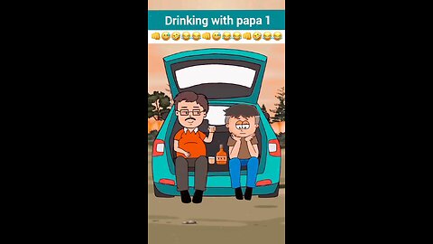 drinking with father