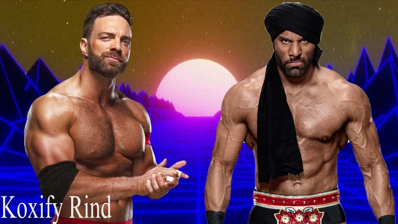 "Clash of Titans: Jinder Mahal vs. LA Knight"