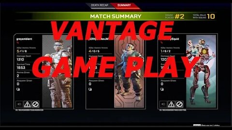 MORE VANTAGE gamplay #apex #apexlegends #OldManJM #apexlegendsmoments #apexlegendsepic