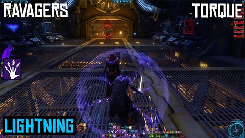 SWTOR 2021 Lightning Sorcerer Gameplay. Pre Expansion. The Ravagers Boss Fight; Torque