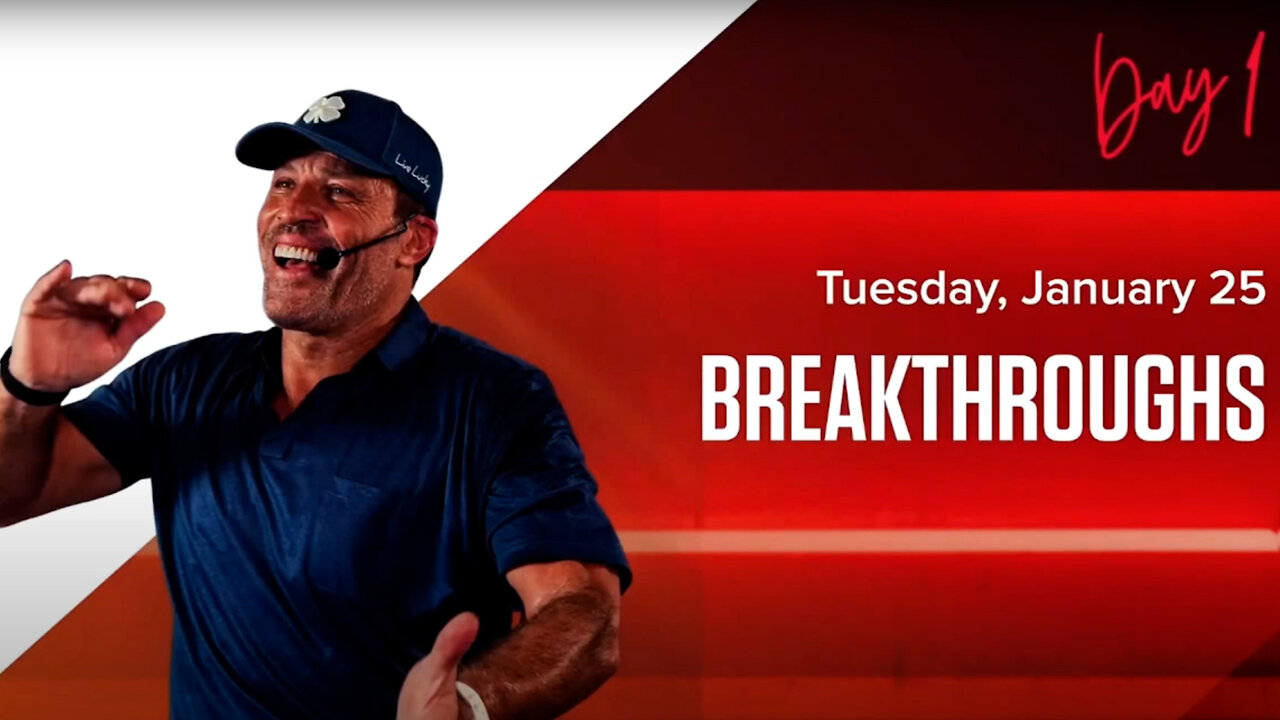 Tony Robbins Day 1 Ultimate Breakthrough 2022 Challenge